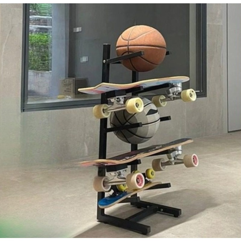 Skateboard Equipment Rack Inte - Sports Equipment Storage Rack recension och pris