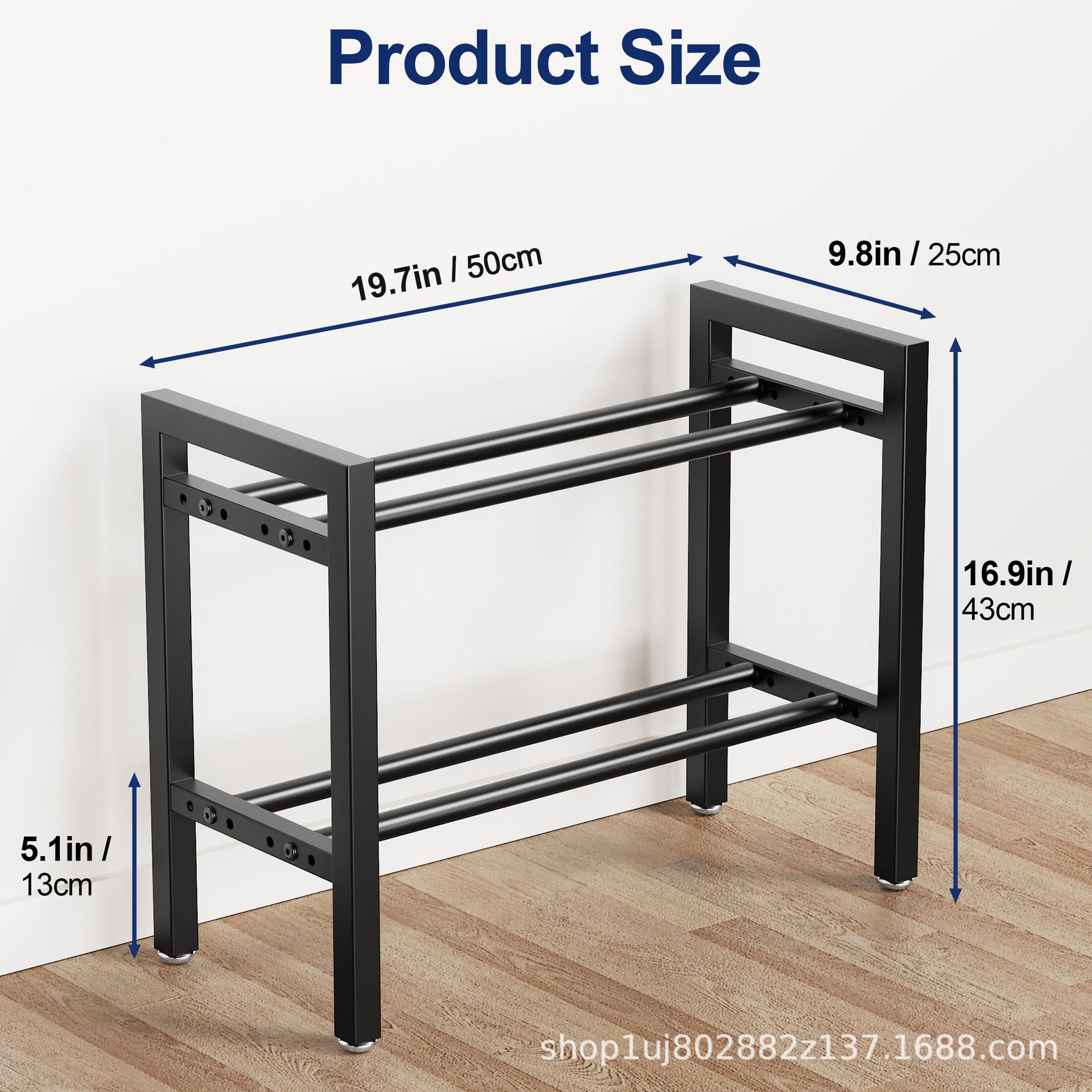 Adjustable Metal Dumbbell Rack - Sports Equipment Storage Rack recension och pris