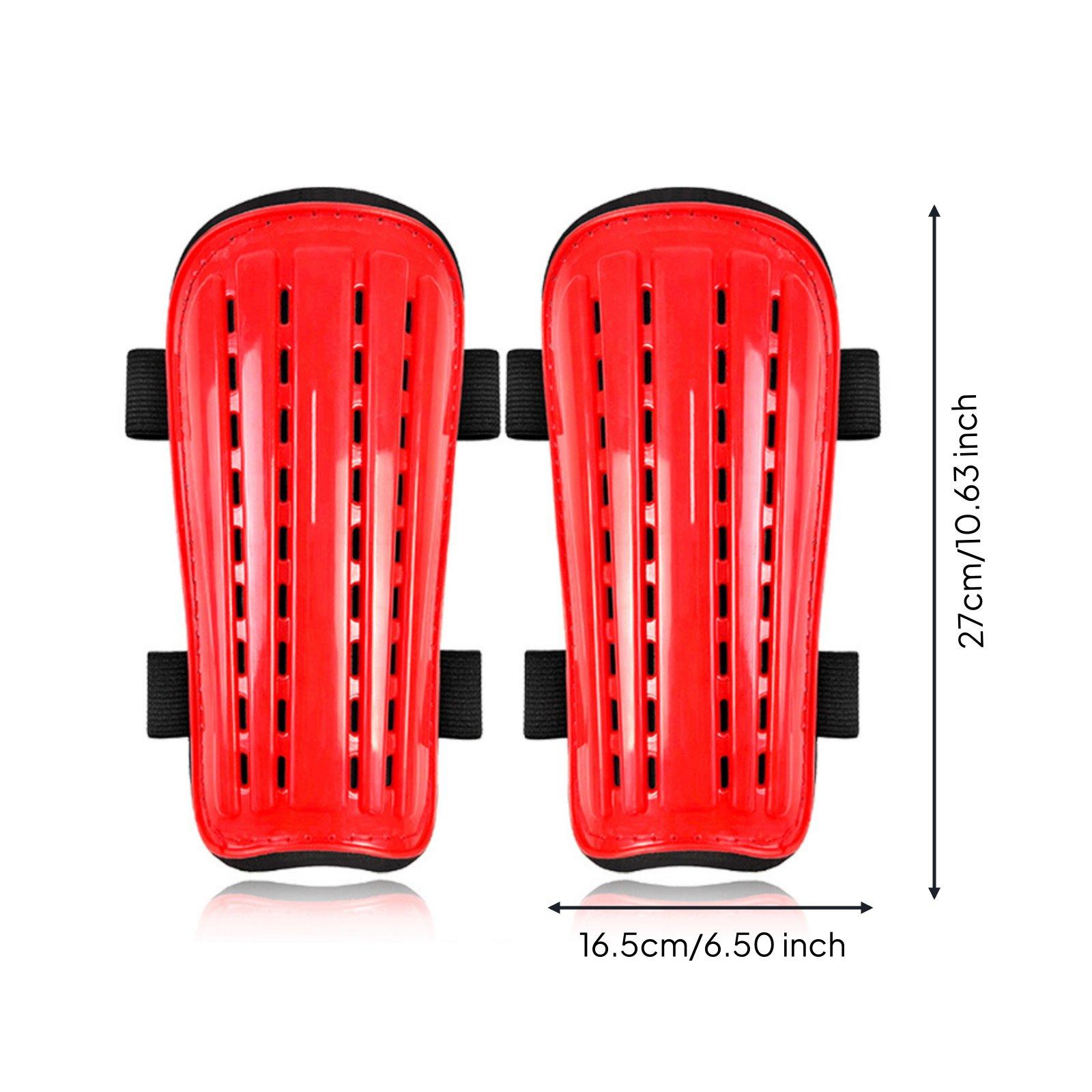 Soccer Shin Guards with Fasten - Sports Equipment For Training recension och pris