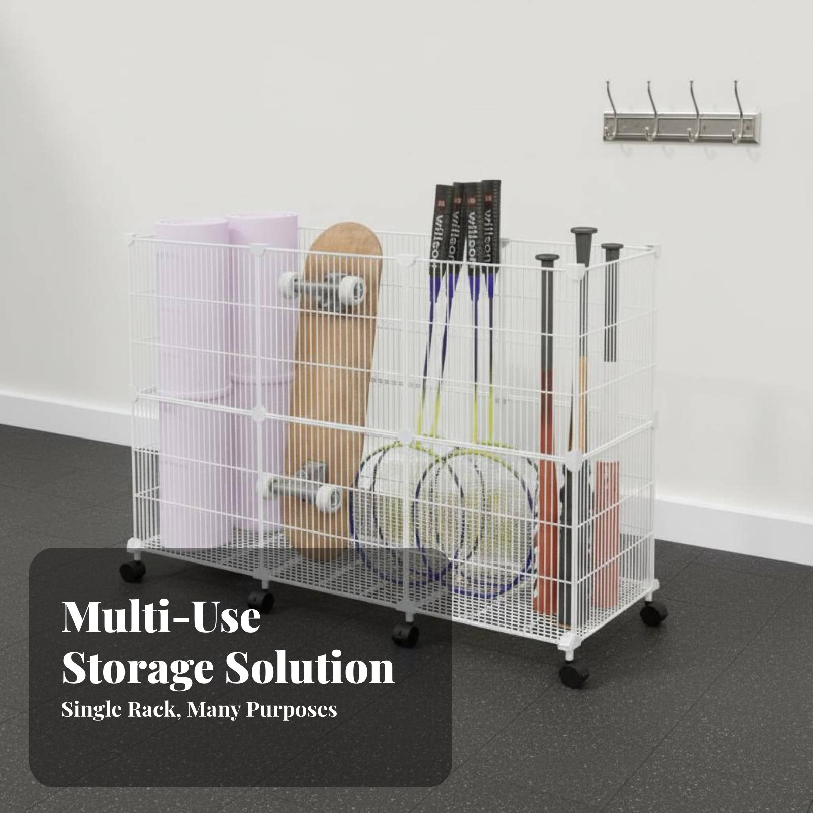 Sports Equipment Storage Cart  - Sports Equipment Storage Rack recension och pris