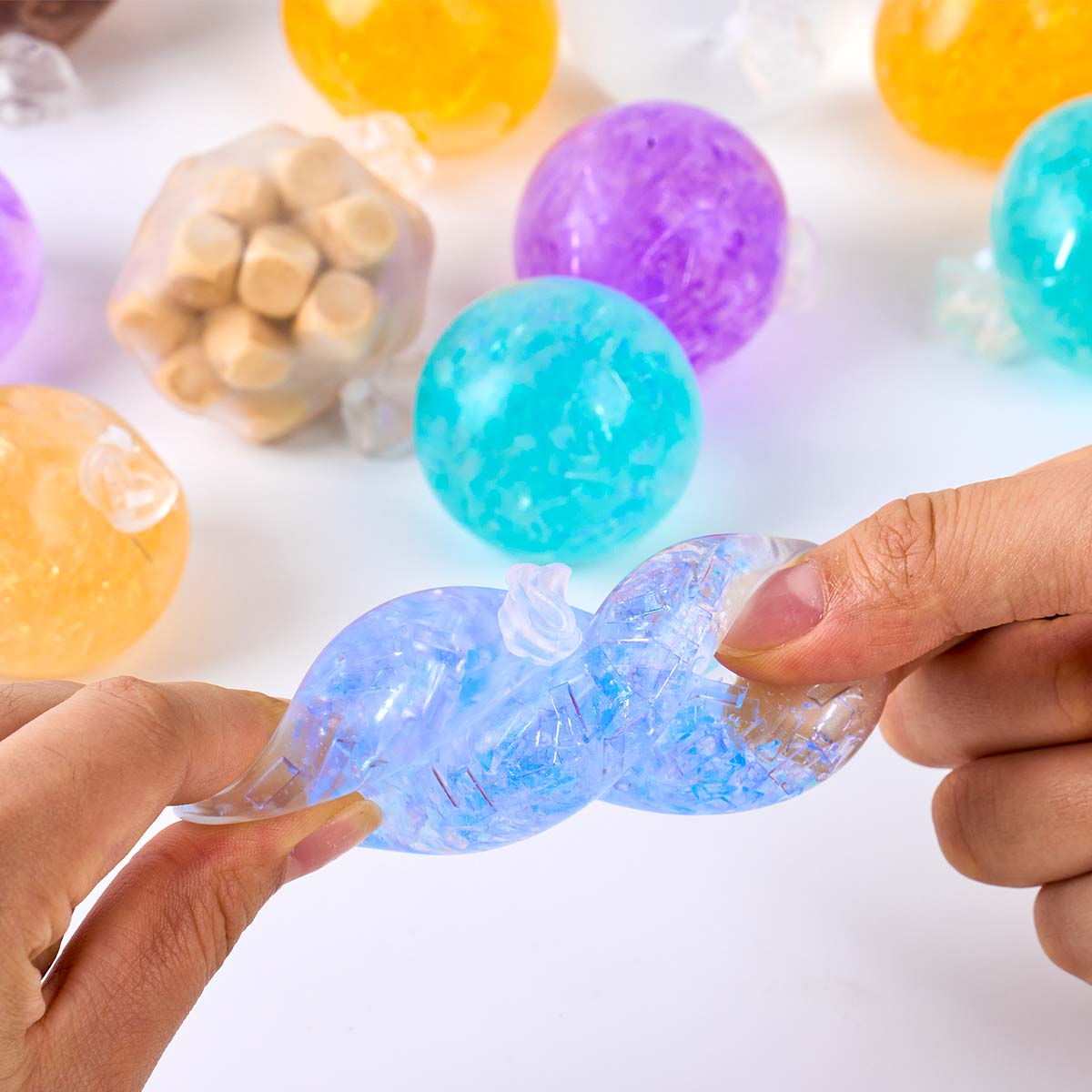 6Pcs Transparent Soft TPR Empt - Bocce Ball Set recension och pris