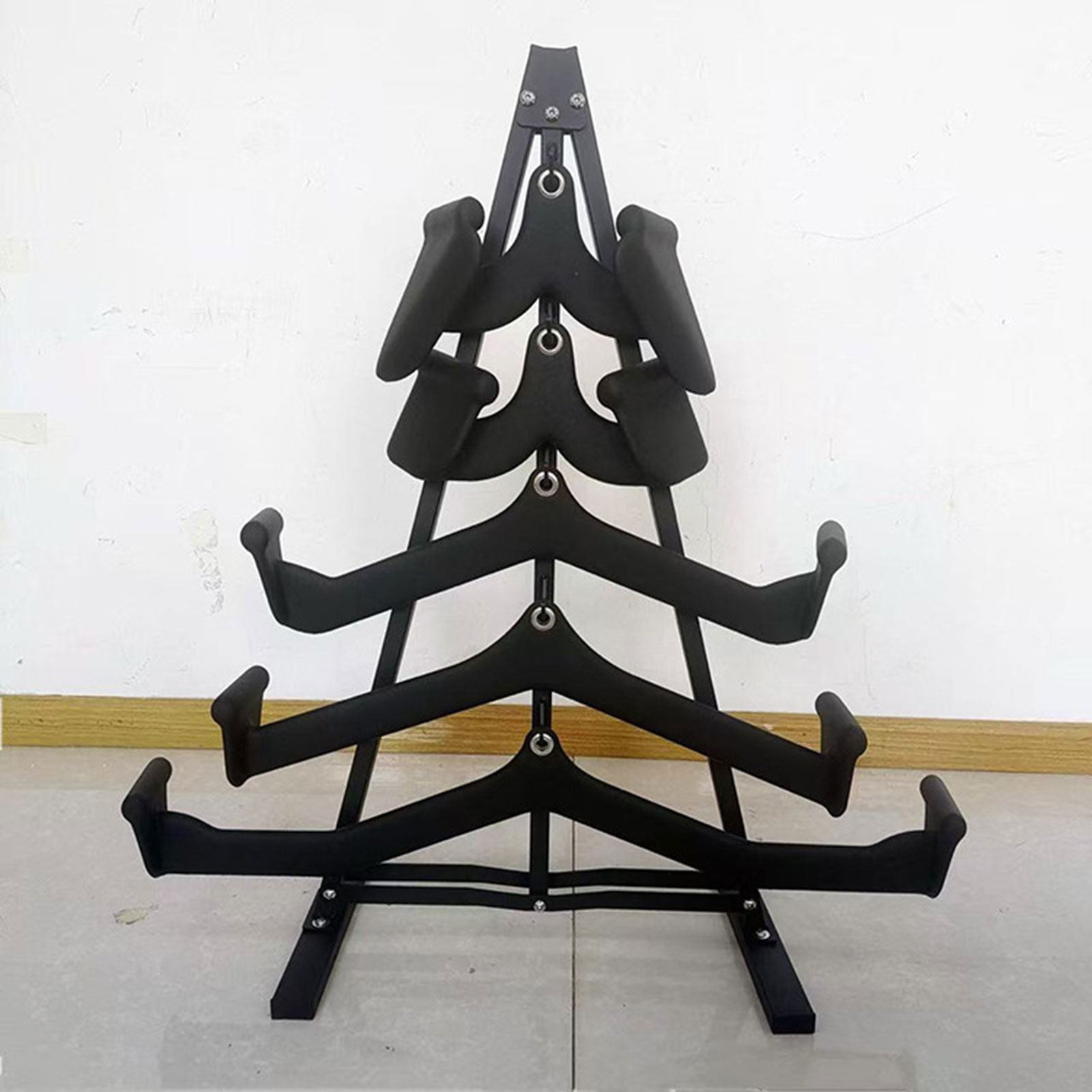 Lat Pull Down Bar Organizer wi - Sports Equipment Storage Rack recension och pris