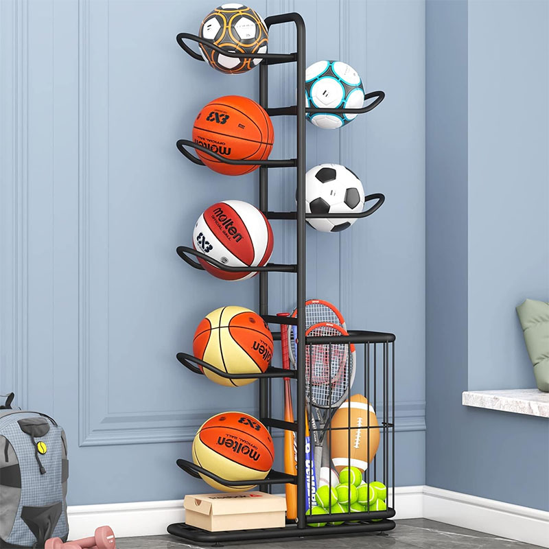 Sports Ball Storage Rack Baske - Sports Equipment Storage Rack recension och pris