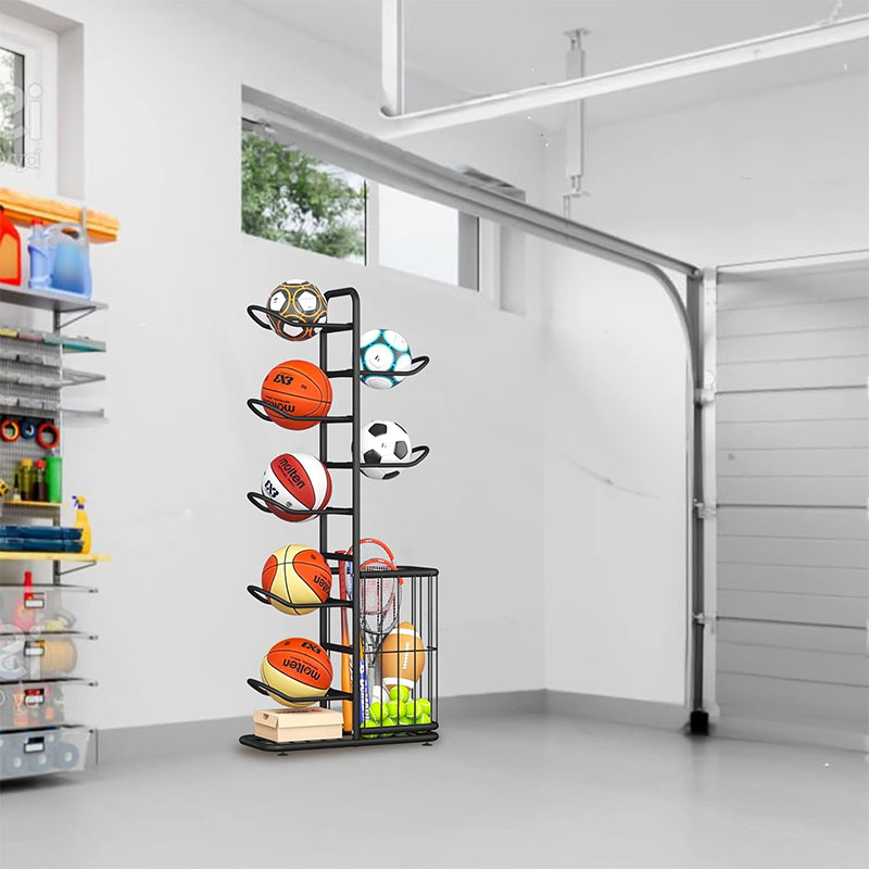 Sports Ball Storage Rack Baske - Sports Equipment Storage Rack recension och pris