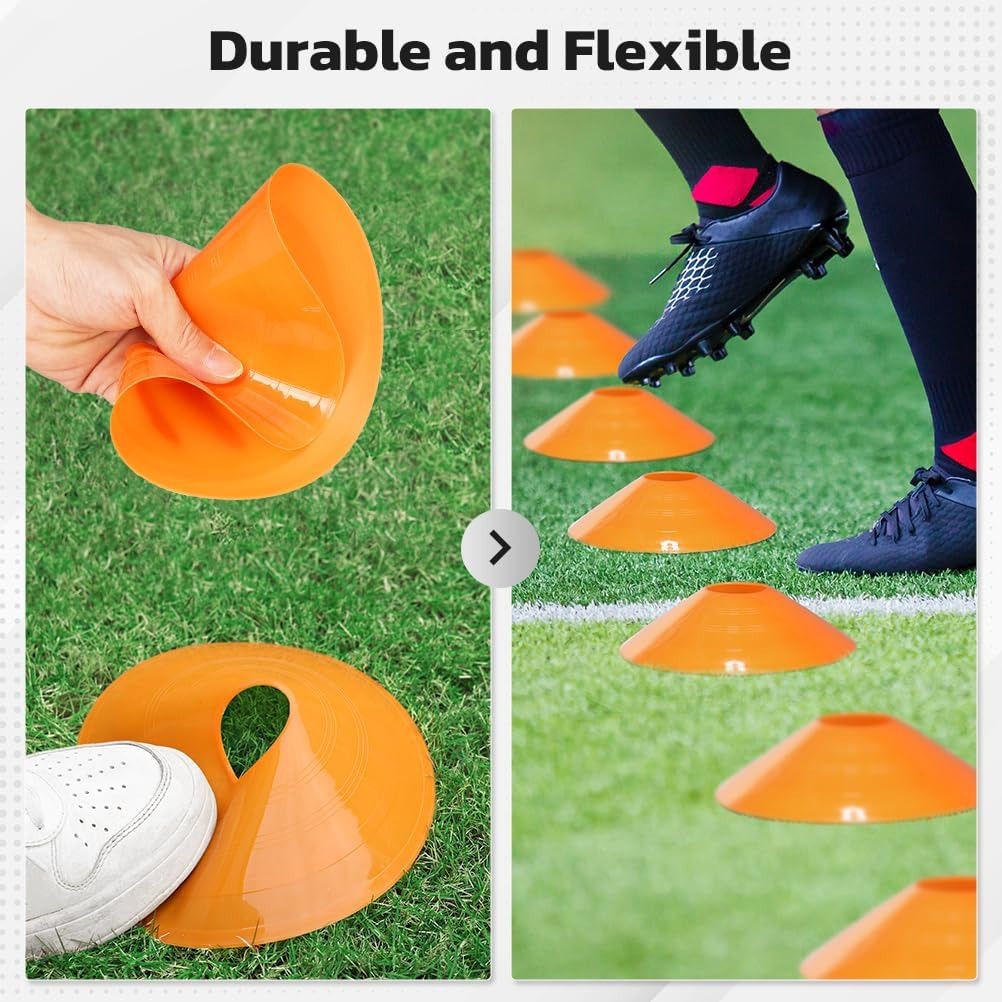25 Pack football cone plate  f - Sports Equipment For Training recension och pris